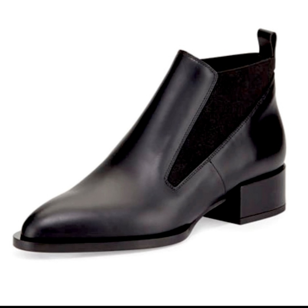 VINCE BLACK YARROW CHELSEA BOOTS